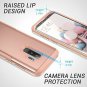 Samsung Galaxy S9 Plus Protective Case Built-in Screen Protector Shockproof Pink