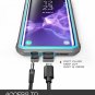 Samsung Galaxy S9 Plus Rugged Case Built In Screen Protector Shockproof Blue