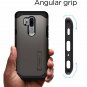 LG G7 Armor Case Protective Heavy Duty Kickstand Air Cushion Technology Gunmetal