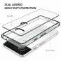 Google Pixel 2 XL Phone Case Transparent Drop Protection Scratch Resistant Black