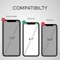 RhinoShield Screen Protector for iPhone XR [Impact Protection] | High Strength I