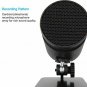Cyber Acoustics USB Condenser Microphone for Podcasts, Gaming, Vocal, Music, Stu