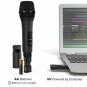 Wireless Microphone,FIFINE USB Microphone,UHF Handheld Dynamic Microphone with U