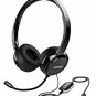 Mpow 071 USB Headset/ 3.5mm Computer Headset with Microphone Noise Cancelling, L