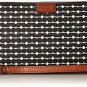 Fossil Women's Emma RFID Large Zip Wallet, Black, One Size