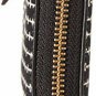 Fossil Women's Emma RFID Large Zip Wallet, Black, One Size