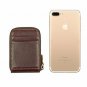 HASFINE RFID Blocking Credit Cards Holder Genuine Leather Compact Accordion Zipp