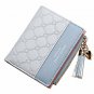 Belsmi Women's Small Compact Slim PU Leather Wallet Rfid Blocking Lady Purse Zi