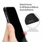 iPhone Xs Max Case 6.5 Inch Real Body Armor Snapon Carbon Fiber Design Black