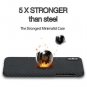 iPhone Xs Max Case 6.5 Inch Real Body Armor Snapon Carbon Fiber Design Black