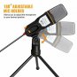 TONOR PC Microphone USB Computer Condenser Studio Mic Plug Play with Tripod St