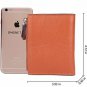 AINIMOER Women's RFID Blocking Leather Small Compact Bifold Zipper Pocket Walle