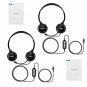 Mpow (2Pack) USB Headset/ 3.5mm Computer Headset with Microphone Noise Cancelli
