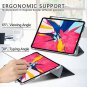 IVSO Case for ipad pro 11, Protective Slim Smart Cover Case [Pencil Holder] [Aut
