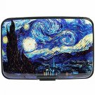 Aluminum Wallet RFID Blocking Metal Credit Card Holder Slim Hard Case (The Starr