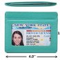 KALMORE Genuine Leather RFID Protected Slim Thin Pocket Wallet Minimalist Wall