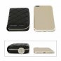 Women's RFID Blocking 15 Slots Card Holder Leather Zipper Accordion Wallet,Blac