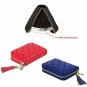 Women's RFID Blocking 15 Slots Card Holder Leather Zipper Accordion Wallet,Blac