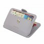 ZORESS Womens Leather RFID Blocking Slim Credit Card Case Holder Travel Front Po