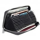 36 Credit Card Holder Large Wallet Leather for Men or Women with RFID Blocking,M