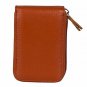 Noedy RFID Blocking Credit Card Case Organizer Genuine Leather ZipAround Securi