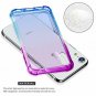 ANOLE Compatible for iPhone XR Case, Clear Slim TPU 3D Diamond Pattern Pink