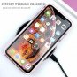 ANOLE Compatible for iPhone XR Case, Clear Slim TPU 3D Diamond Pattern Pink