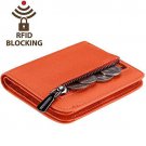 Itslife Women's Rfid Blocking Small Compact Bifold Leather Pocket Wallet Ladies