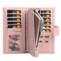 VOCUS RFID Blocking Leather Wallet Large Capacity Zipper Wallet Long Cellphone C