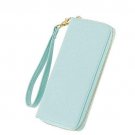 HAWEE Long Wristlet Handbag Leather Zipper Wallet for Cellphone Card Holder Coin