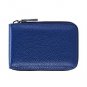 Zipper Credit Card Wallet RFID Credit Card Holder Protector ID Card Window Leath