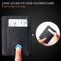 Slim Minimalist Front Pocket RFID Blocking Leather Wallets for Men Women (Cros