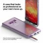 Caseology Skyfall for Galaxy Note 9 Case (2018) Clear Back Slim Fit Lavend
