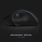 Wireless Mouse, Jelly Comb MV021 2.4Ghz Ergonomic Wireless Mouse with ThumbOper
