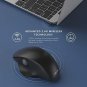 Wireless Mouse, Jelly Comb MV021 2.4Ghz Ergonomic Wireless Mouse with ThumbOper
