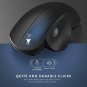 Wireless Mouse, Jelly Comb MV021 2.4Ghz Ergonomic Wireless Mouse with ThumbOper