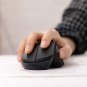 Wireless Mouse, Jelly Comb MV021 2.4Ghz Ergonomic Wireless Mouse with ThumbOper