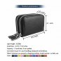 MaxGear RFID Blocking Credit Card Holder Genuine Leather Credit Card Wallets Cre
