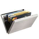 MaxGear RFID Blocking Wallet for Men and Women, RFID Stainless Steel Card Holder