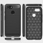 Google Pixel 3 Case HD Screen Protector,IDEA LINE Shockproof Slim Fit Brushed Ca