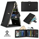 Terdinero Wallet Women's Genuine Leather Wallet RFID Blocking Credit Card Holde