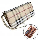 Wristlet Wallets for Women Long Womens Wallet Leather Clutch RFID Blocking with
