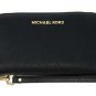 Michael Kors Women's Jet Set Travel Large Multifunction Smartphone Wristlet (Bl