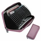 Women Credit Card Wallet, TEOYALL 36 Card Slots Genuine Leather RFID Blocking Ca