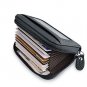RFID Blocking Wallet for Women Security Card Holder for Travel and Work Genuine