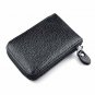 MaxGear RFID Blocking Wallet Credit Card Holder for Travel and Work Genuine Leat