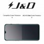 JD Compatible for 8Pack OnePlus 6T Screen Protector, [AntiGlare] [AntiFinger