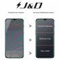 JD Compatible for 8Pack OnePlus 6T Screen Protector, [AntiGlare] [AntiFinger