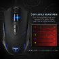 PICTEK Gaming Mouse Wired [7200 DPI] [Programmable] [Breathing Light] Ergonomic