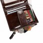 Itslife Women's RFID BLOCKING Leather Multi Functional Compact Wallet Card Hold